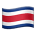 🇨🇷 flag: Costa Rica display on Apple